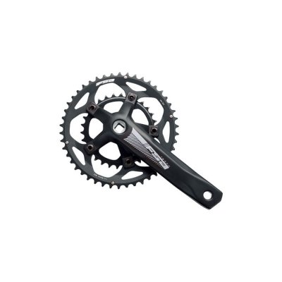 P&eacute;dalier V&eacute;lo Gravel Route Tempo Adventure 46/30 170mm Noir