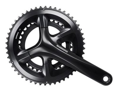 P&eacute;dalier v&eacute;lo route Shimano RS510 11v 2 plateaux (52-36)