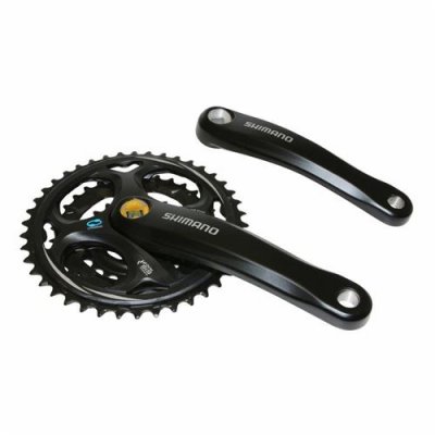 SHIMANO Pedalier vtt  7-8v. altus noir 170mm 42-32-22 (boitier 123mm)