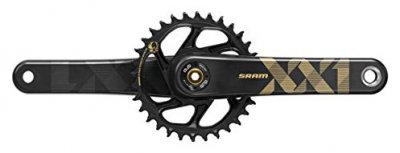 SRAM P&eacute;dalier VTT  XX1 Eagle 12 vitesses DM - DUB - Or} - DUB}, Or}