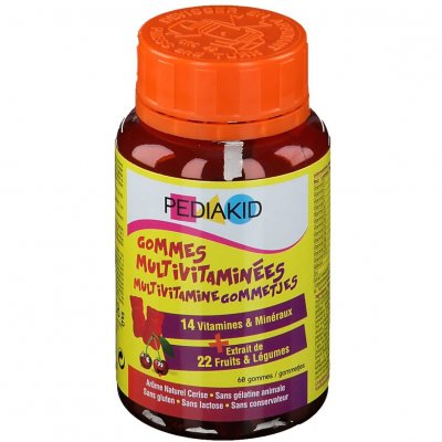 PEDIAKID &reg; Gommes Multivitamin&eacute;es