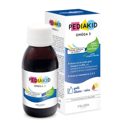PEDIAKID  Sirop Om&eacute;ga 3 - D&egrave;s 6 mois - 125 ml