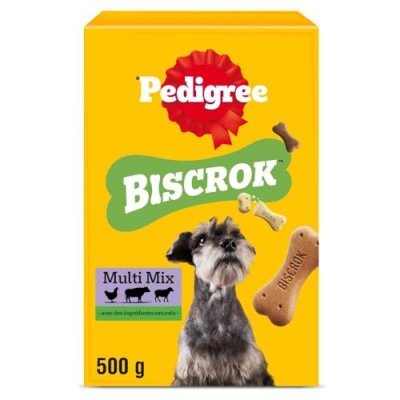 PEDIGREE  Biscrok Biscuits croquants multi mix pour chien 12x 500g