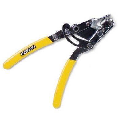 PEDRO S Pedro's Cable Puller Tire Unisex-Adult, Argent/Jaune, Multi