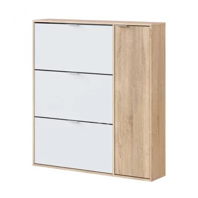 Pegane Meuble &agrave; chaussures - Blanc