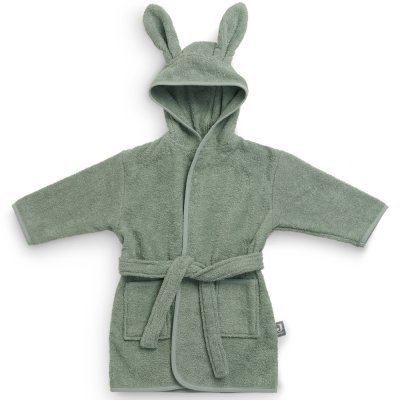 JOLLEIN Peignoir De Bain En &Eacute;ponge 1-2 Ans Ash Green - 