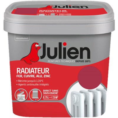 JULIEN Peint.radia.ph.aqu.sat.0.75l framboise  5245630