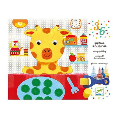 DJECO Peinture 3-6y les aventures des doudous