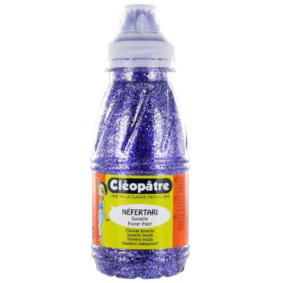 GENERIQUE Peinture &agrave; l'eau paillet&eacute;e - 250 ml - Violet
