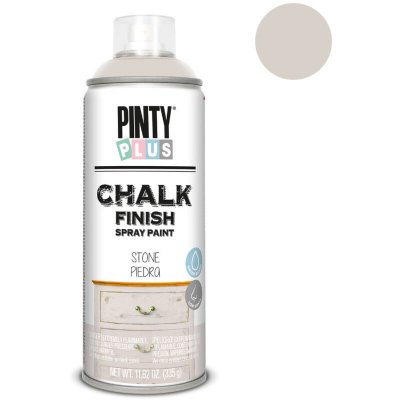PINTY PLUS Peinture &agrave;&nbsp; la craie spray chalk 400ml gris pierre - 