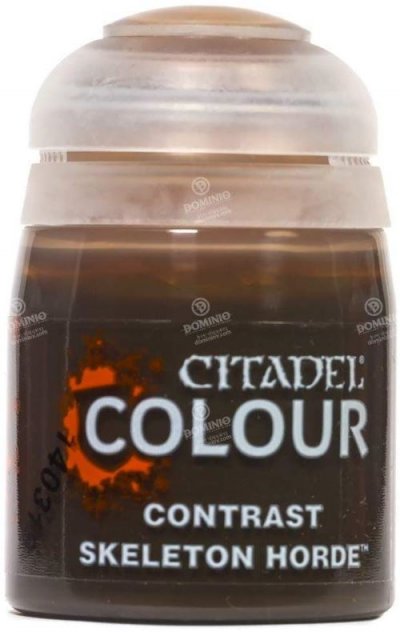 GAMES WORKSHOP Peinture &agrave; maquette  CONTRAST: SKELETON HORDE (18ML)- -