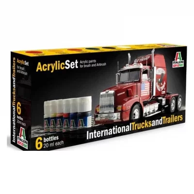 ITALERI Peinture &agrave; maquette  Trucks painting set- - Peinture &agrave; maquette