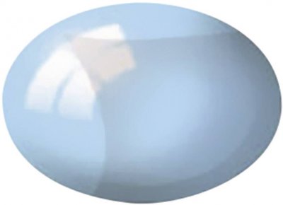 REVELL Peinture &agrave; maquette  Aqua Bleu Transparent - 18ml- - Peinture &agrave;