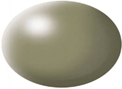 REVELL Peinture &agrave; maquette  Aqua Gris Vert Satin&eacute; - 18ml- - Peinture &agrave;