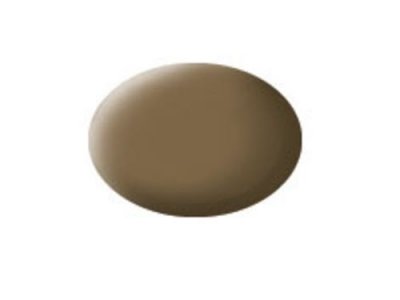 REVELL Peinture &agrave; maquette  Aqua Terre fonc&eacute; mat - 18ml- - Peinture &agrave; m 