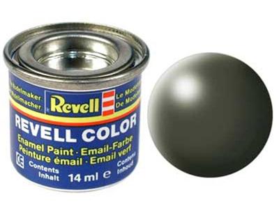 REVELL Peinture &agrave; maquette  Vert Olive satin&eacute; - - Peinture &agrave; maquette &eacute;