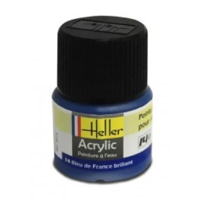 Peinture Acrylique Bleu De France Brillant 9014 Heller