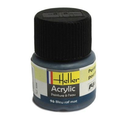 HELLER Peinture Acrylique Bleu Raf Mat 9096 