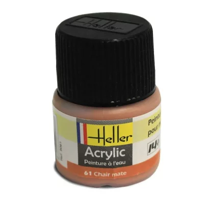 HELLER Peinture Acrylique Chair Mat 9061 