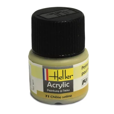 HELLER Peinture Acrylique Chene Satine 9071 