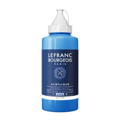  Peinture Acrylique en bidon bleu rex 750ml - Lefranc & Bourgeois