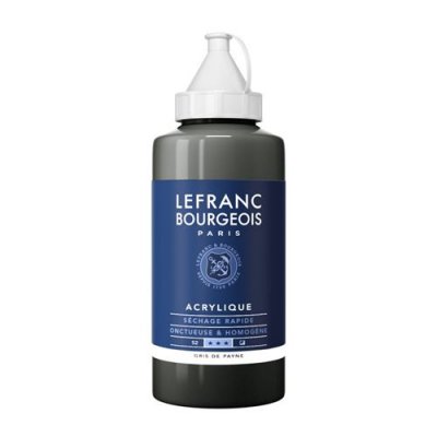 LEFRANC BOURGEOIS Peinture Acrylique en bidon gris de payne 750ml - Lefranc & Bourgeois