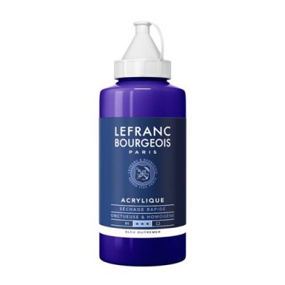 LEFRANC BOURGEOIS Peinture Acrylique en bidon - outremer - Lefranc & Bourgeois