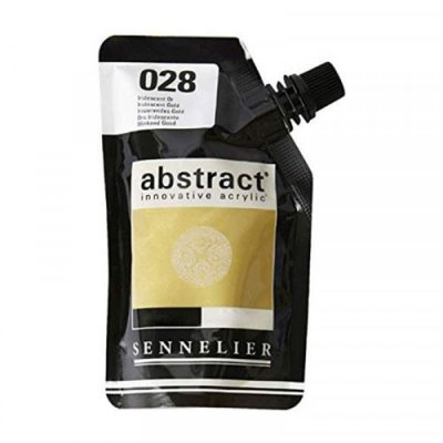 SENNELIER Peinture acrylique en sachet - Iridescent or - 500ml -  
