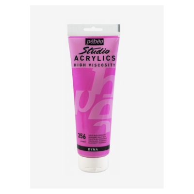 PEBEO Peinture acrylique iridescente - violet bleu - 250 ml #0