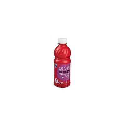 GENERIQUE Peinture acrylique Lefranc & Bourgeois glossy rouge vif - flacon 500ml