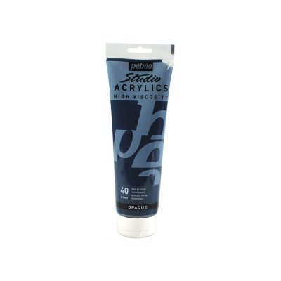 PEBEO Peinture acrylique opaque - gris de payne - 250 ml 169-040