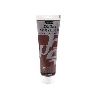 PEBEO Peinture acrylique P&eacute;b&eacute;o Studio - High Vicosity - 250 ml Terre Rouge