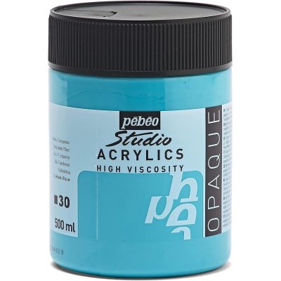 PEBEO Peinture acrylique P&eacute;b&eacute;o Studio High Viscosity - Opaque - 500 ml