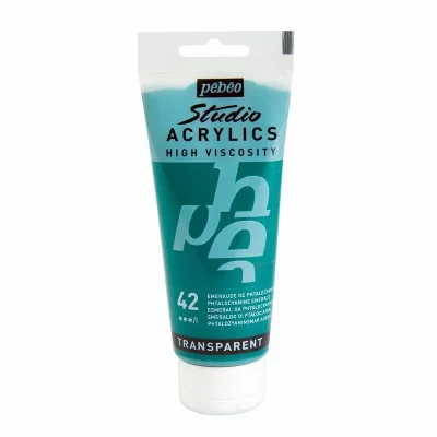 PEBEO Peinture acrylique P&eacute;b&eacute;o Studio High Viscosity - Transparente - 100 ml