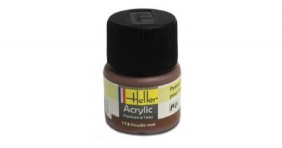 HELLER Peinture Acrylique Rouille Mat 9113 