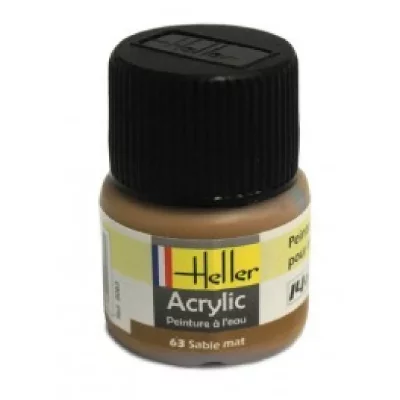 HELLER Peinture Acrylique Sable Mat 9063 