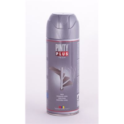 PINTY PLUS Peinture bombe - plus &eacute;volution - inox NVS213 - 400 mL