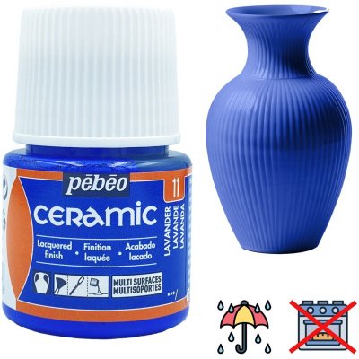 PEBEO Peinture c&eacute;ramique et multi-surfaces - lavande - 45 ml 025-011