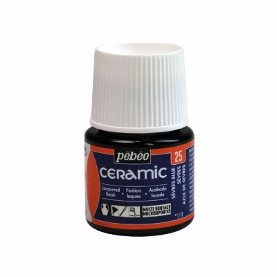 PEBEO Peinture c&eacute;ramique et multi-surfaces - s&egrave;vres - 45 ml 025-025
