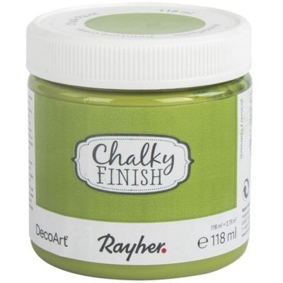 RAYHER HOBBY Peinture craie (Chalky Finish) - Avocat - 118 ml - Rayher Vert