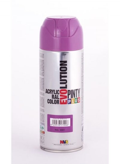 PINTY PLUS Peinture en a&eacute;rosol Pintyplus evolution 520cc ral 4001 lilas rouge
