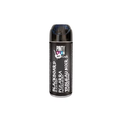 PINTY PLUS Peinture en spray sp&eacute;cial tableau noir a&eacute;rosol 400ml - 