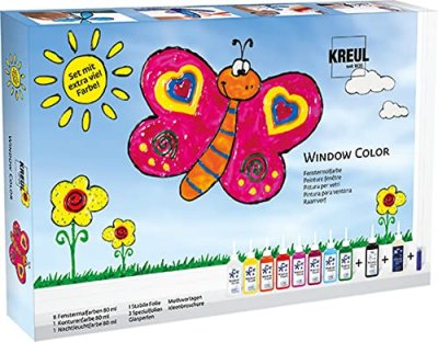KREUL Peinture fen&ecirc;tre glas design, kit  42752
