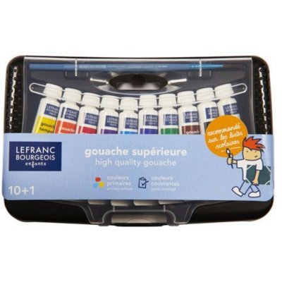 LEFRANC & BOURGEOIS Peinture Gouache Assortis Tube De 10ml X10 Lefranc Bourgeois - Le Lot