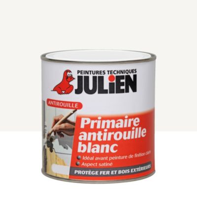 JULIEN Peinture  Feri'Prim - primaire antirouille Blanc Satin 2,5L