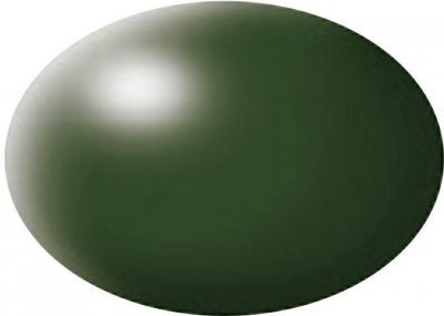 REVELL Peinture Maquette  Aqua Vert Fonc&eacute; Satin&eacute; - 363