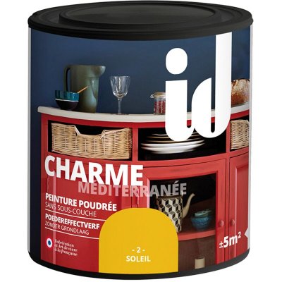 ID PARIS Peinture meubles et boiseries charme 500ML soleil  soleil