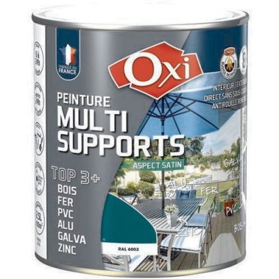 MANUTAN Peinture multi-support Top 3+ - Vert jardin satin - 2.5L 