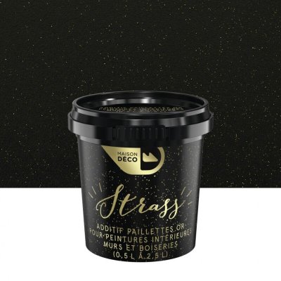 MAISON DECO Peinture or brillant Additif paillette 0.025 l - 