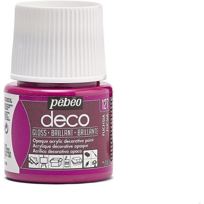 PEBEO Peinture P.BO D&eacute;co - Brillant - 45 ml Rose Fuchsia
